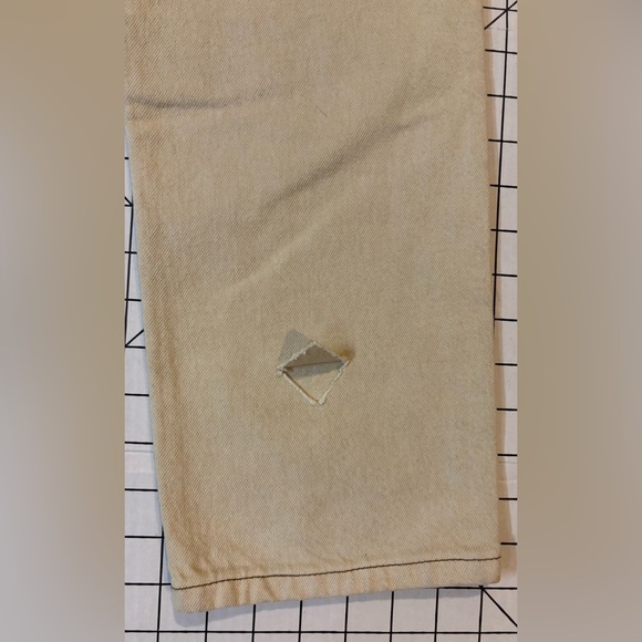 NWOT Everlane Women’s Size 28 Regular Pure Clay Ecru High Rise Jeans - Picture 7 of 12